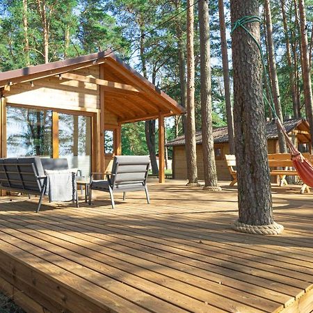 Sloneczny Domek Borsk Nr 2 I 15 - Nad Samym Jeziorem W Pierwszej Linii エクステリア 写真